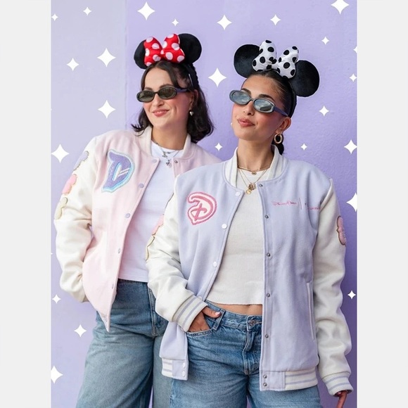 Stoney Clover Lane Jackets & Blazers - NWT STONEY CLOVER LANE X Walt Disney World Stoney Clover Logo Varsity Jacket